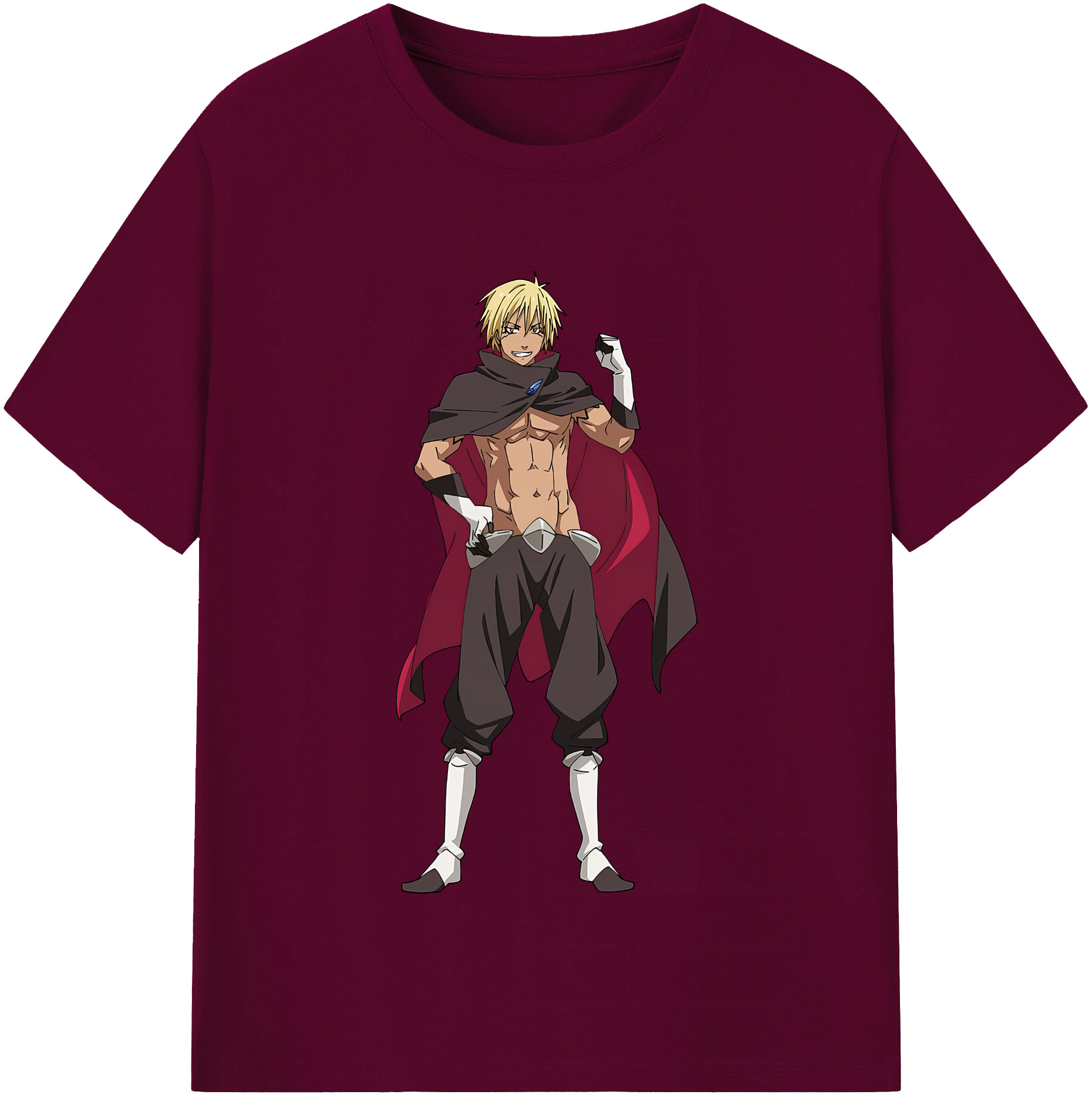 （画像用） 転スラ Regarding Reincarnated to Slime レディースカジュアルプリントTシャツ（綿100％）